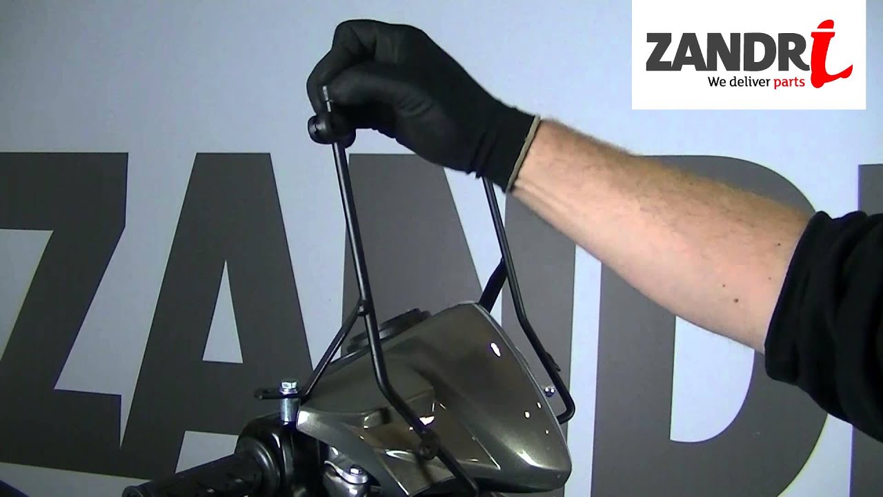 Windscherm monteren | Kymco Agility