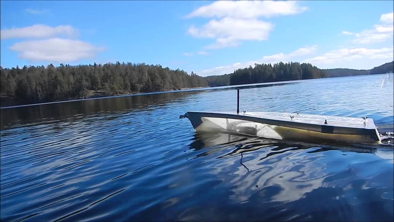 Performance in operation of an ArduPilot controlled sonar boat