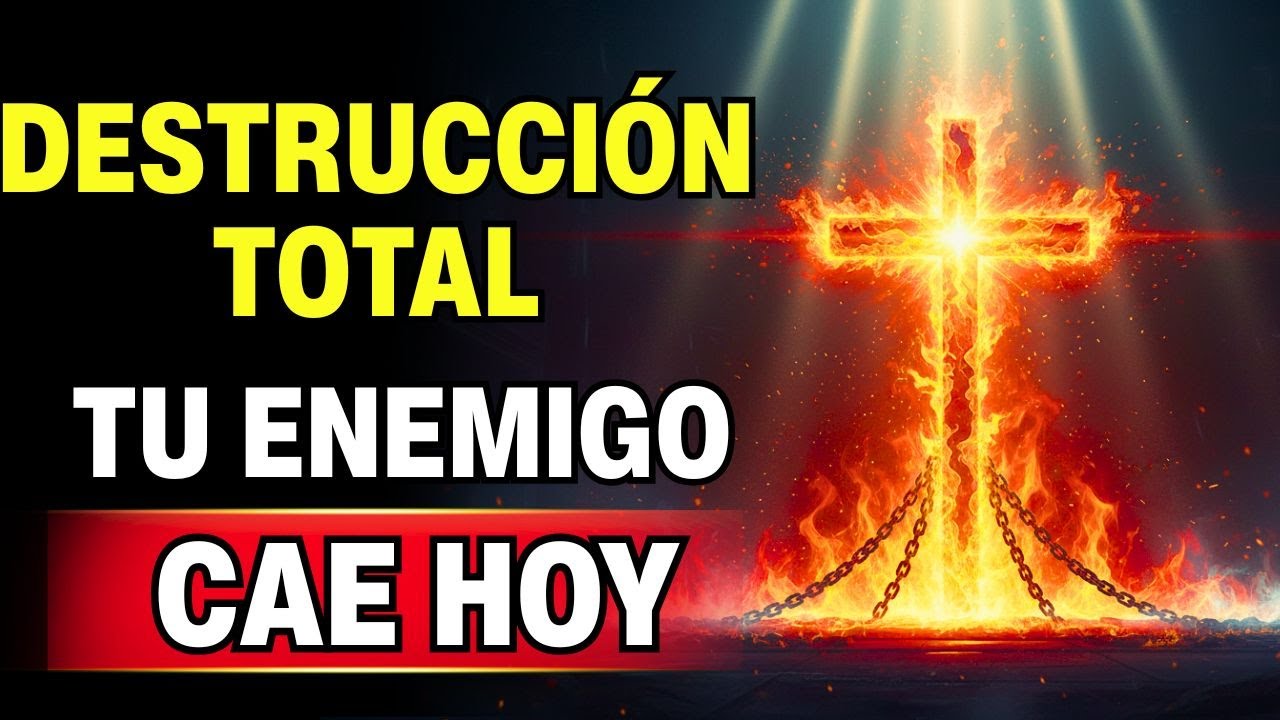 🔥 Oración que DESTRUYE vudú, pactos satánicos y hechizos: tu enemigo cae esta noche