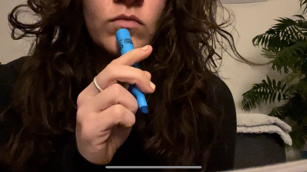 Doing Your Taxes: ASMR (Pen Nibbling + Up Close to Camera)