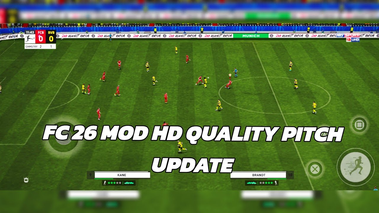 NEW SMALL PATTERN HD PITCH FOR FC 26 MOD.