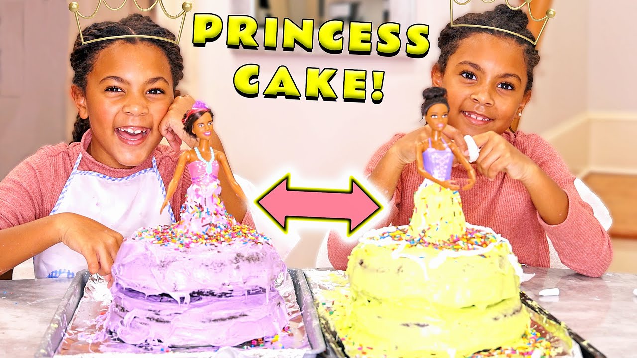 Baking Princess Cakes That Look Like Us!