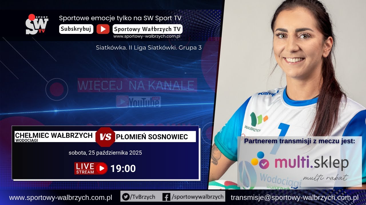 LIVE: 2 Liga Kobiet: Chełmiec Wodociągi Wałbrzych - Płomień Sosnowiec