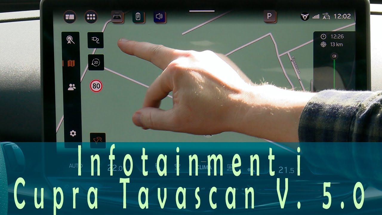 Infotainment i Cupra Tavascan V. 5.0 - 2025