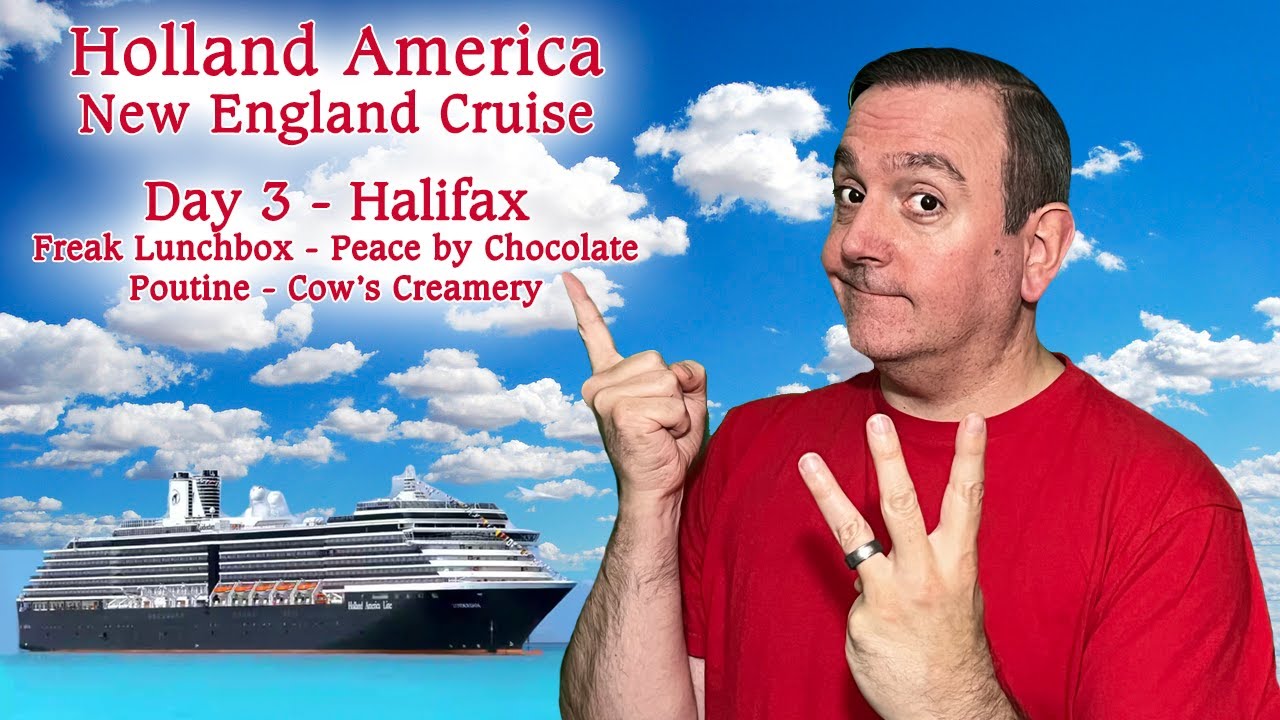 Holland America New England Cruise | Halifax Nova Scotia | Boardwalk, Poutine, Cows Creamery
