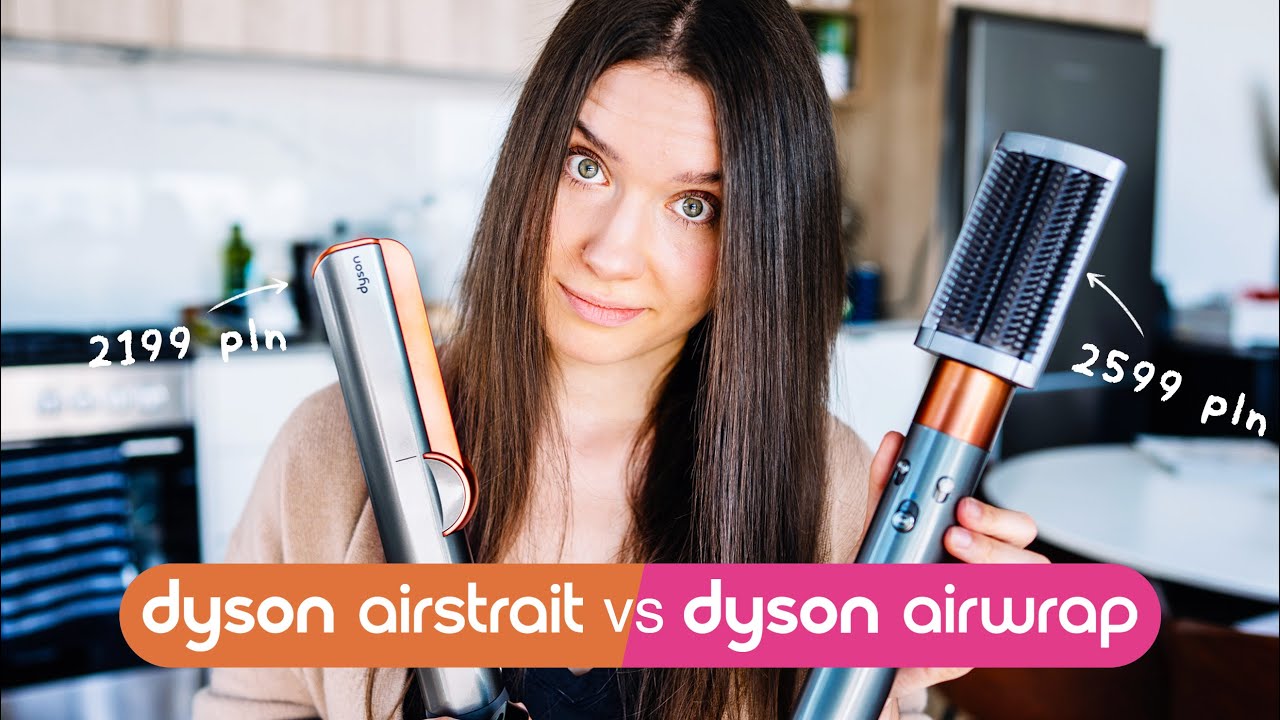 DYSON AIRSTRAIT vs AIRWRAP 🎀 PORÓWNANIE i SZCZERA RECENZJA 👀