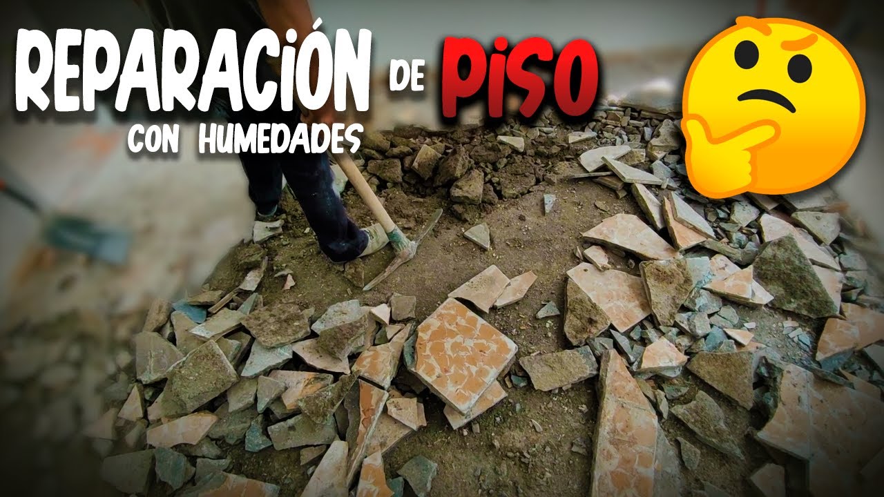 Arreglamos un PISO con HUMEDAD y DESNIVELADO | Errores en la instalación de pisos | ConstruProceso
