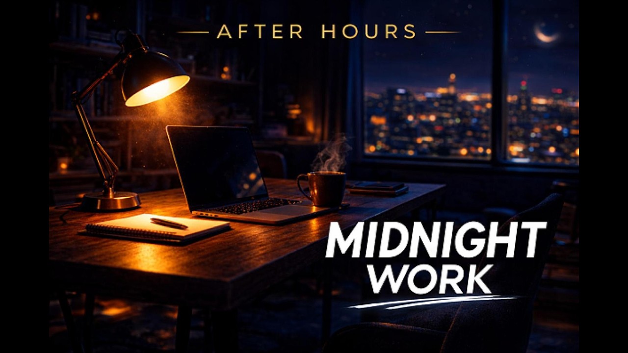 Midnight Office Session 🌙 | Lofi to Lock In