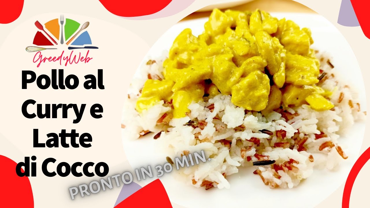 Pollo al Curry! Ricetta Pronta in 30 Minuti con riso Basmati