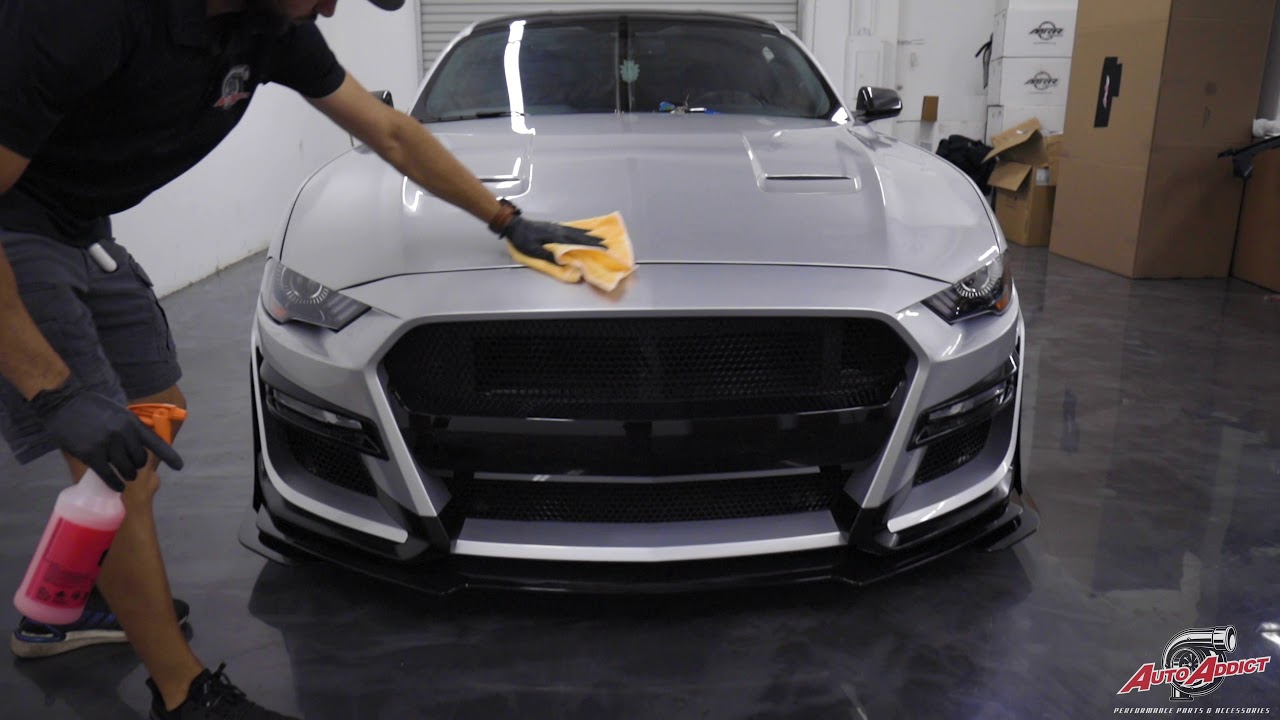 2019 GT500 Front End Install // 5.0 Getting an Updated Look!