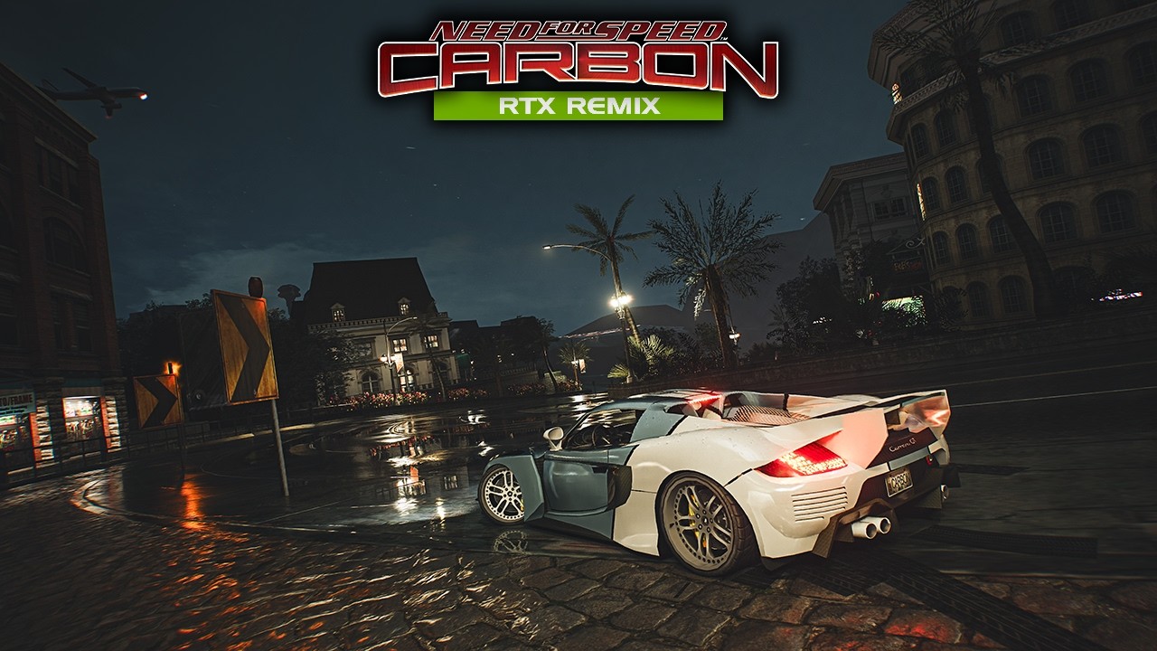 NFS Carbon RTX Remix with Path Tracing