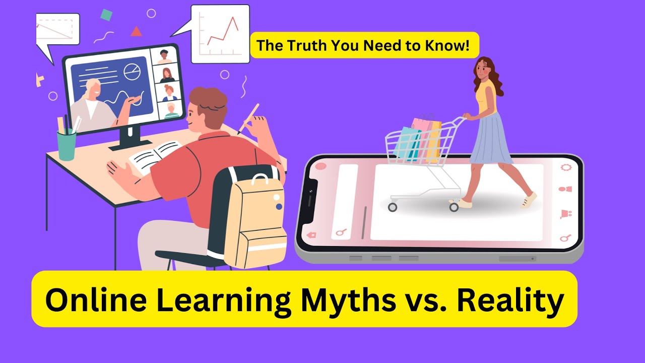 Online Learning Myths vs. Reality ||#onlinelearning