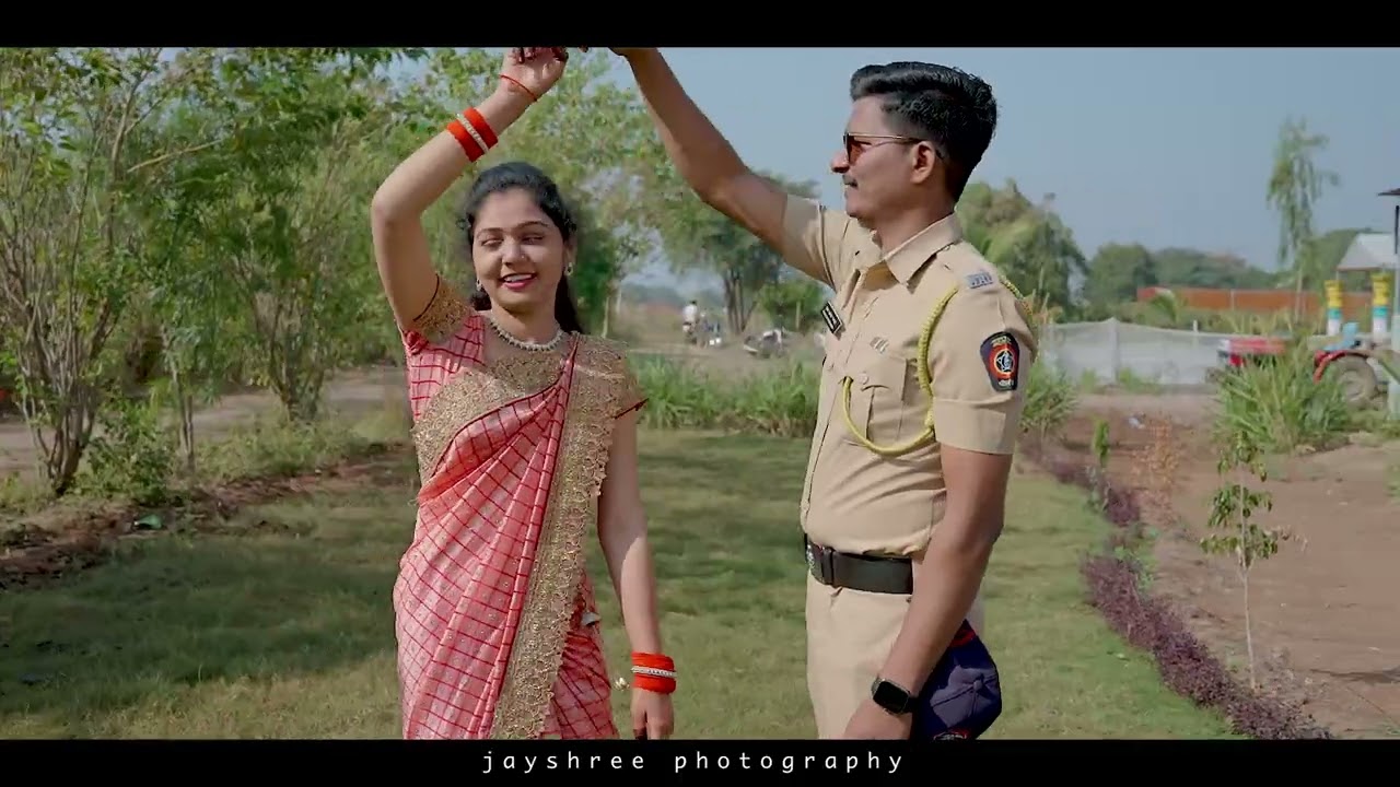 Pre wedding shoot 💝 maharashtra police 🚨🚔