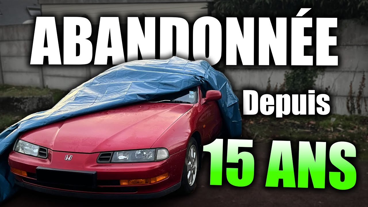 Cette voiture n&rsquo;a pas tourn&eacute; depuis 15 ans&hellip; on essaie de la red&eacute;marrer !