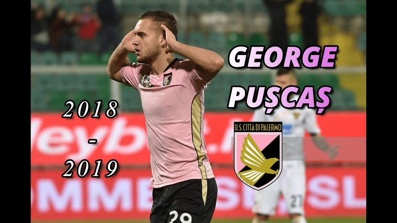 George Pușcaș &bull; Palermo & Romania ● Goals, Skills, Shots ● 2018-2019