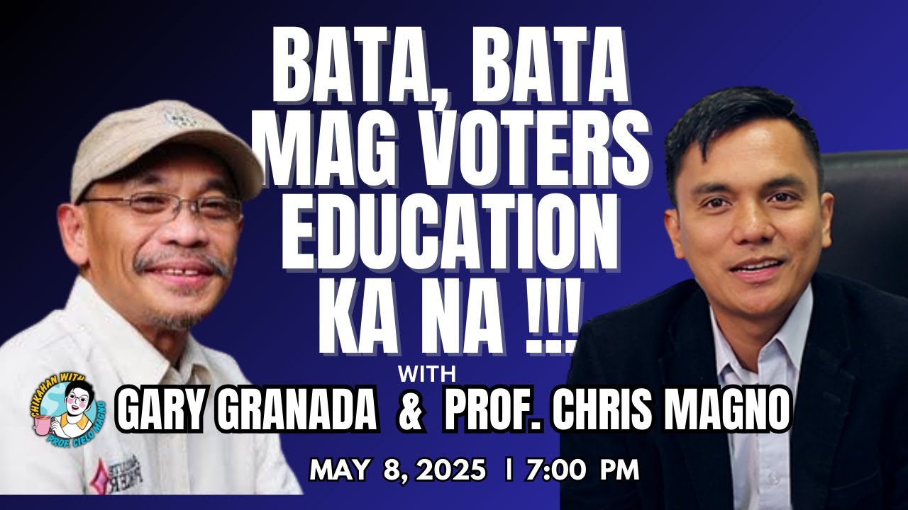 Bata, bata mag voter’s education ka na!
