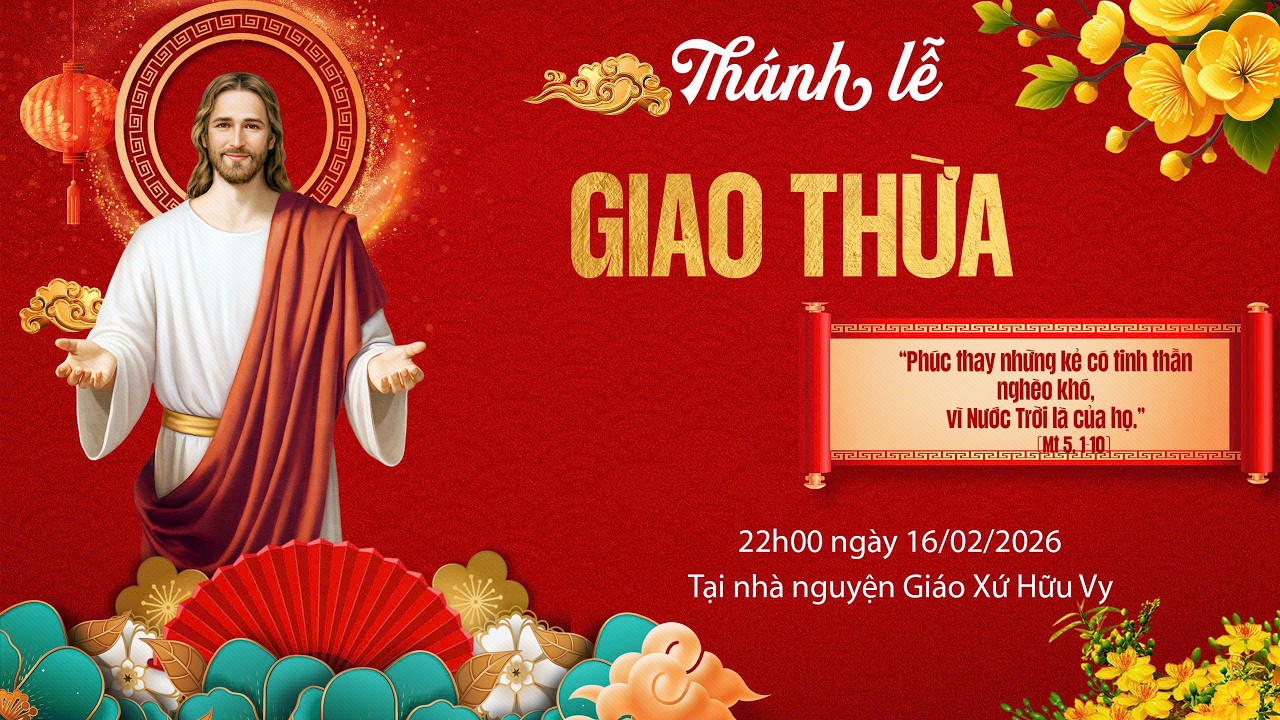 Thánh Lễ Giao Thừa Mừng Năm Mới 2026 / Giáo Xứ Hữu Vy / Giáo Phận Thái Bình