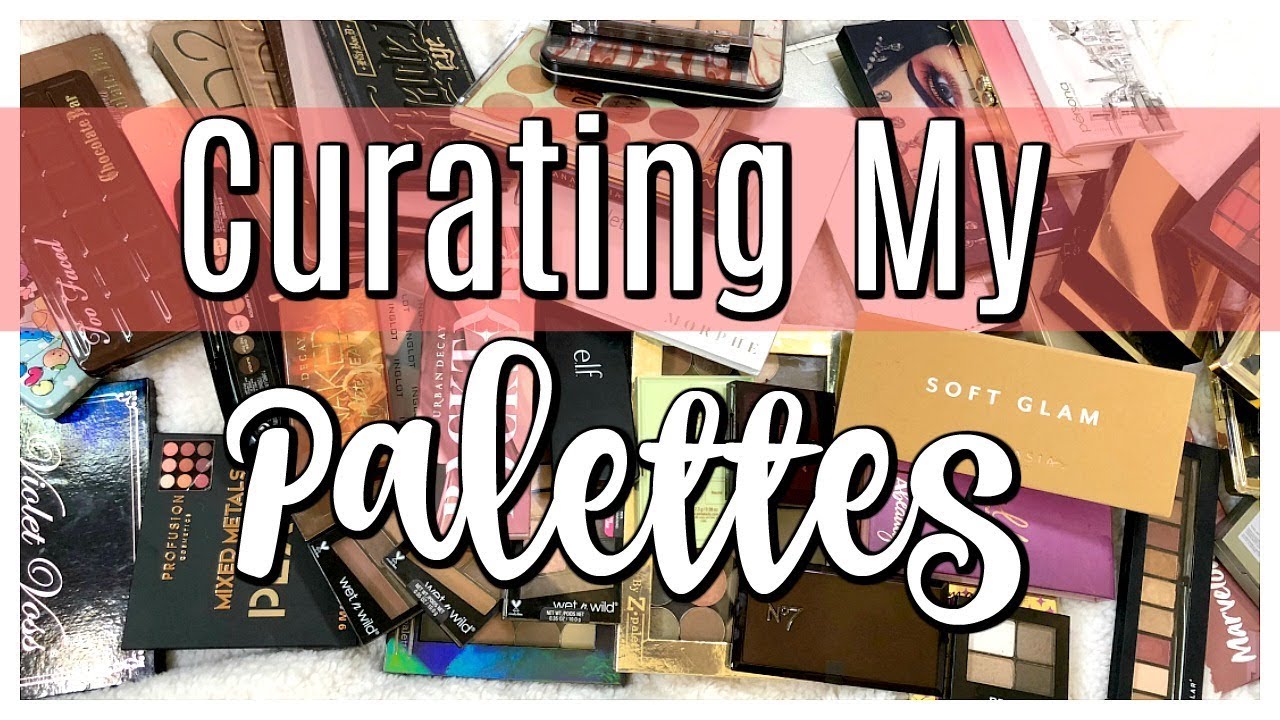 DECLUTTER | Curating My PALETTE Collection