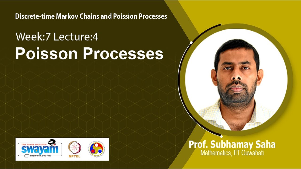 Lec 28: Poisson Processes