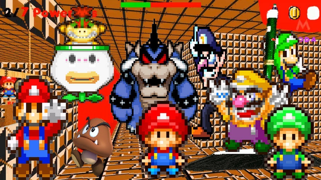 Mario's Basics In Saving The Princess - Baldi's Basics V1.4.3 Mod