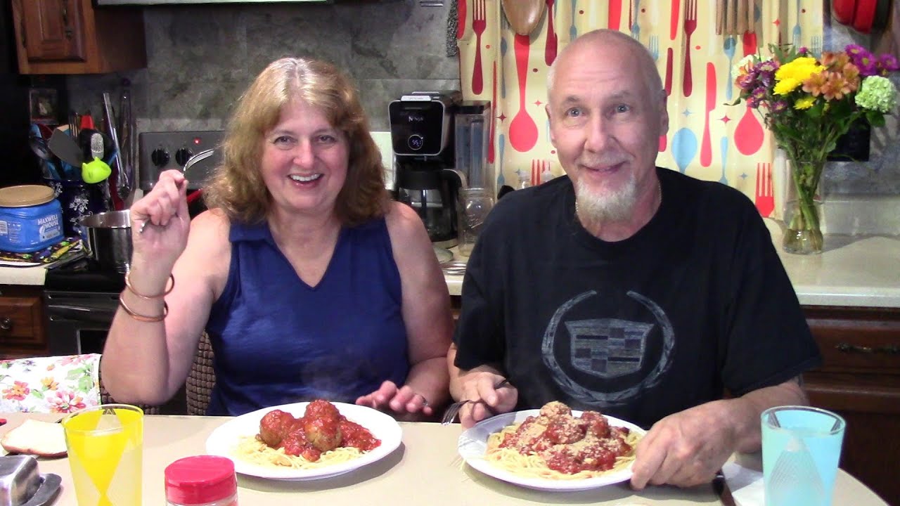 Friday Night Homemade Spaghetti Dinner