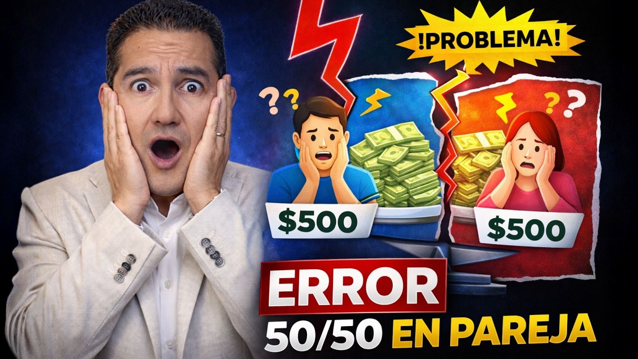 El drama cuando divides los gastos 50% 50% en la pareja