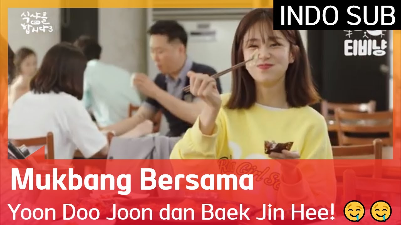 Mukbang Bersama Yoon Doo Joon dan Baek Jin Hee! 🤤🤤 
