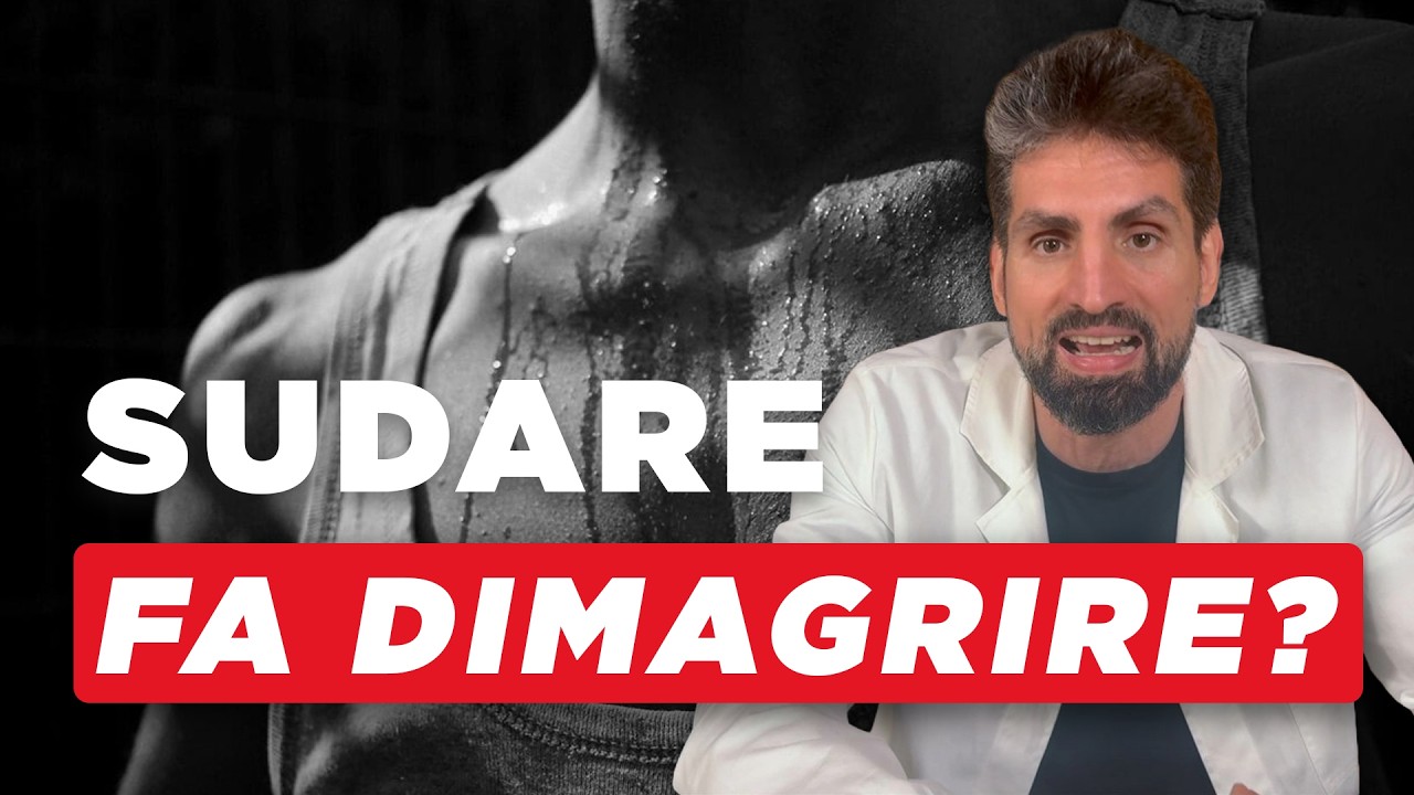 Sudare non fa dimagrire. Scopriamo perchè!