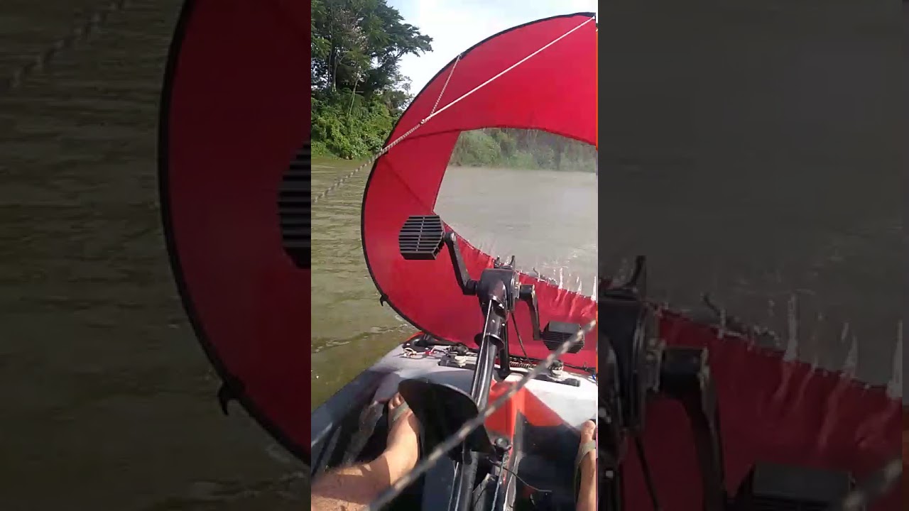 Caiaque leader Power driver com vela redonda