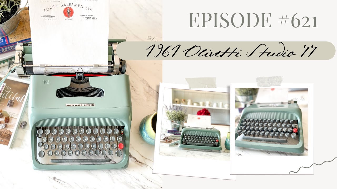 EPISODE #621: 1961 Underwood-Olivetti Studio 44 [typewriter tutorial]