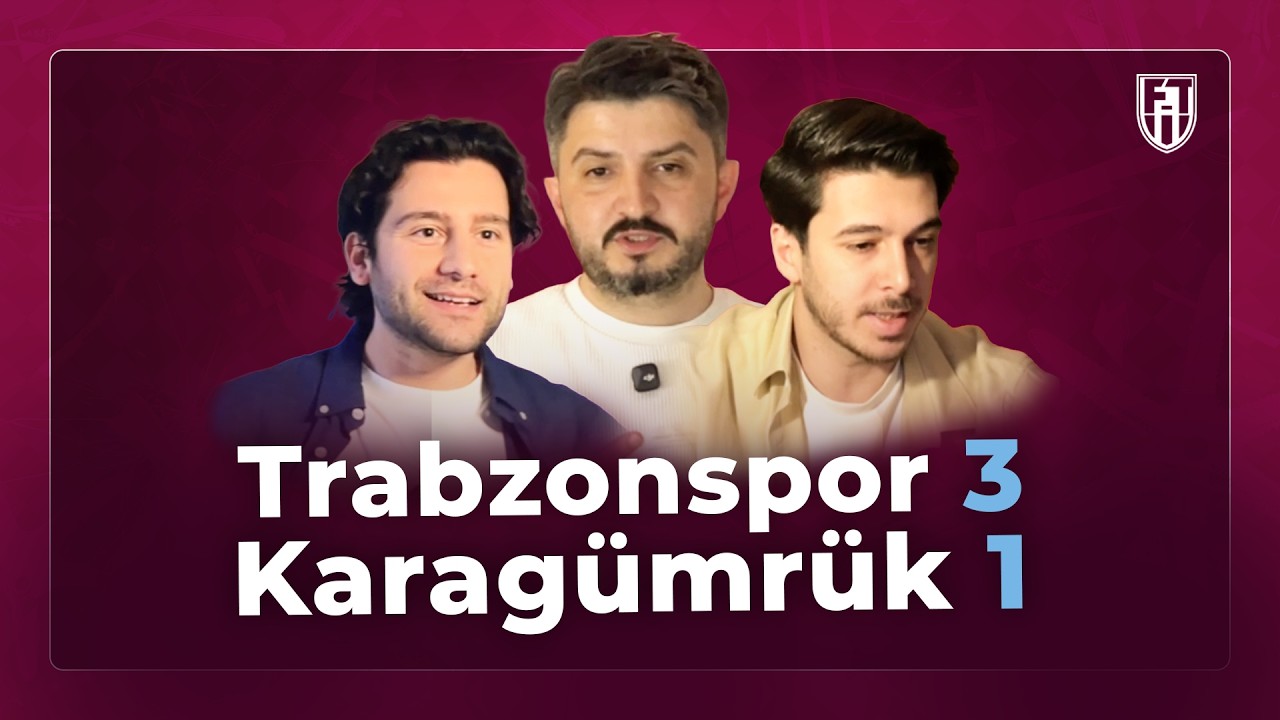 Trabzonspor 3-1 F. Karagümrük, Ozan Tufan, Gol Organizasyonları, Tribün | FUT-TRICK ile Maç Sonu #2