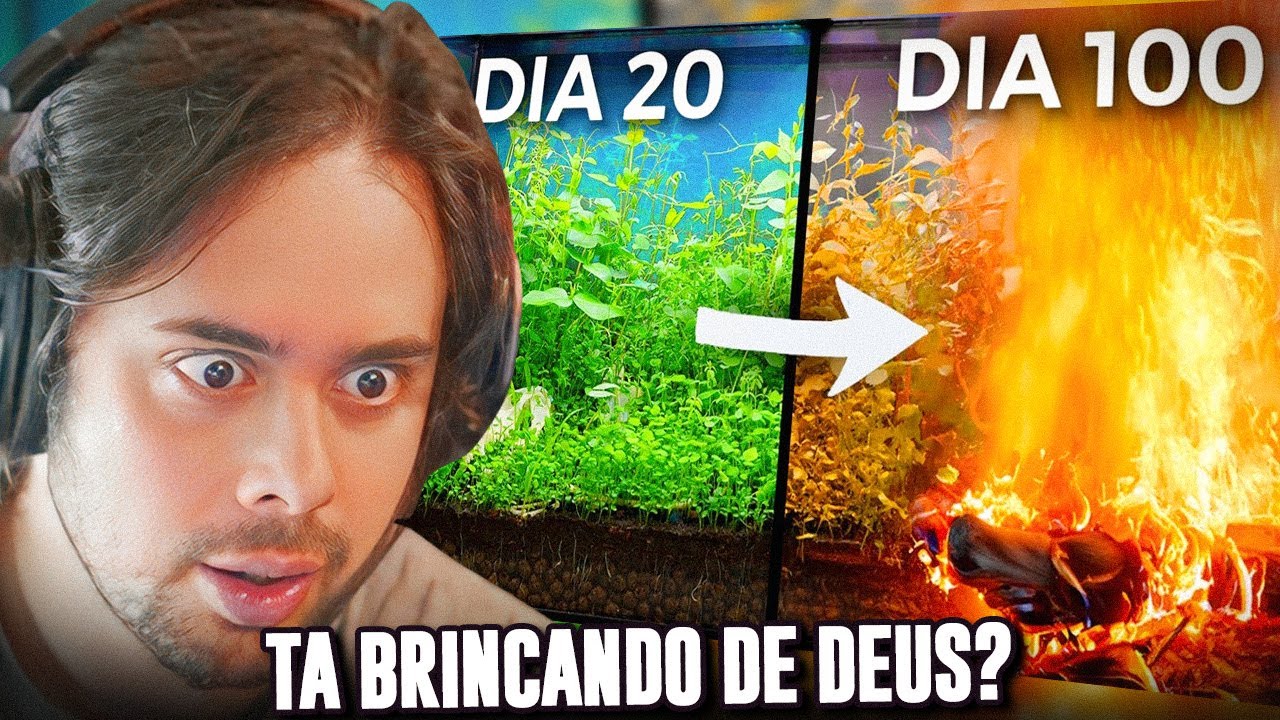 ELE FICOU 100 DIAS CONSTRUINDO UM ECOSSISTEMA E ISSO ACONTECEU | YONEWS