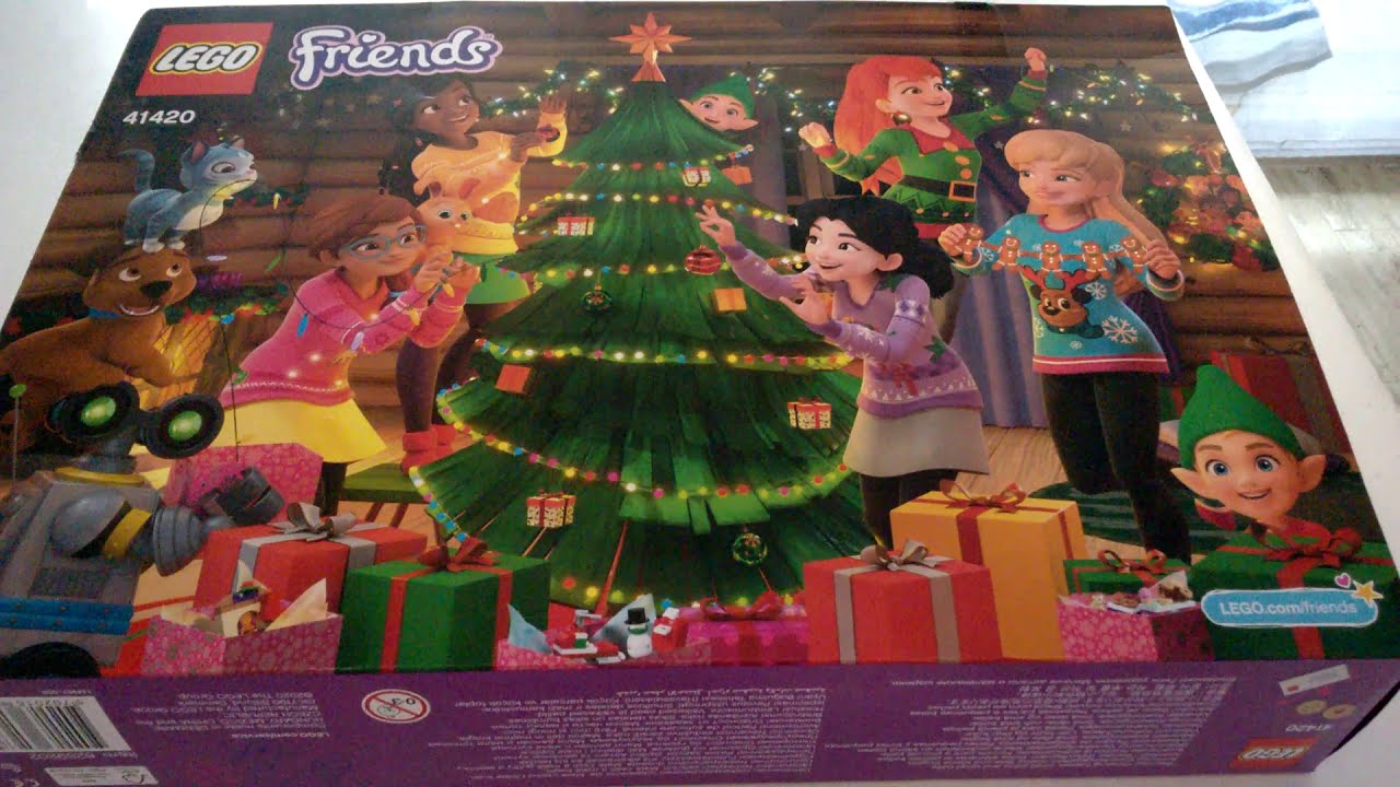 Kalendarz Adwentowy Lego Friends 41420 - unboxing