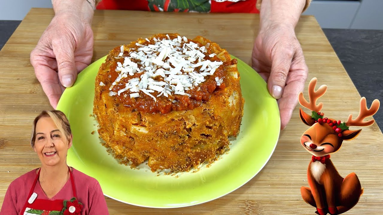 Maccheroni Timbale: итальянский гастрономический шедевр на Рождество! 😋🎅