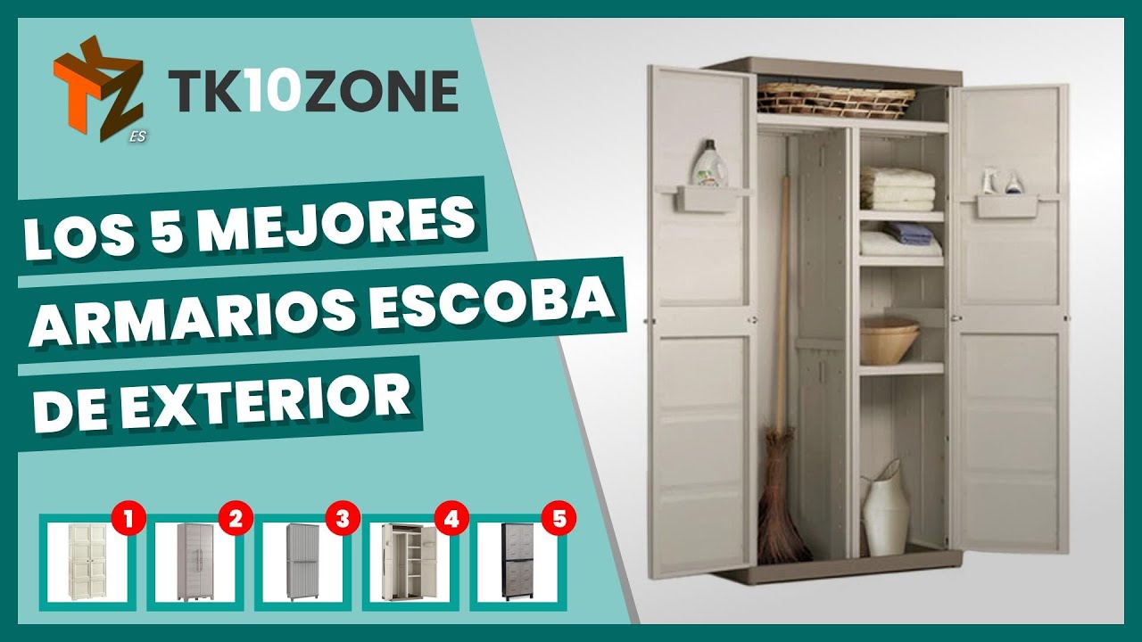 Los 5 mejores armarios escoba de exterior
