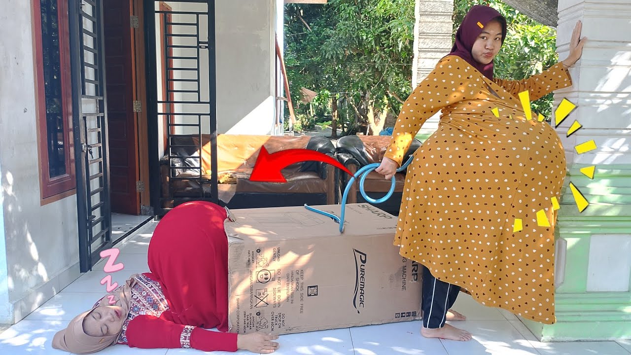 Dramatis🤣🫣😱Enak Tidur Dikotak Dikerjain Dikasih Angin Ajaib Sampai Perutnya Buncit !!