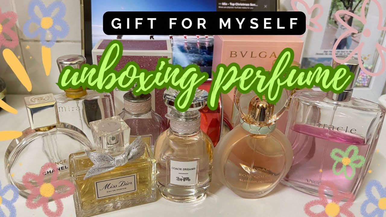 Unboxing perfume / gift for myself