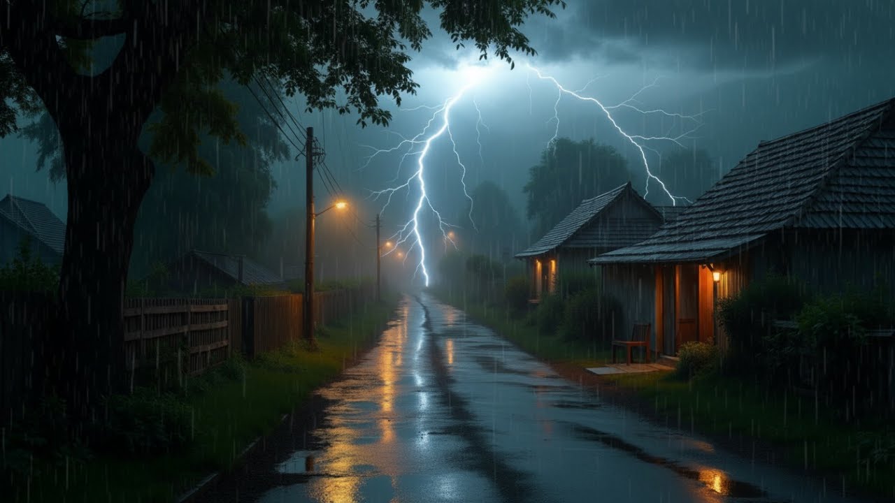 The Best Autumn Rainfall at the Forest Cabin🌧️🌲 Sleep Deeply with Rain Sounds