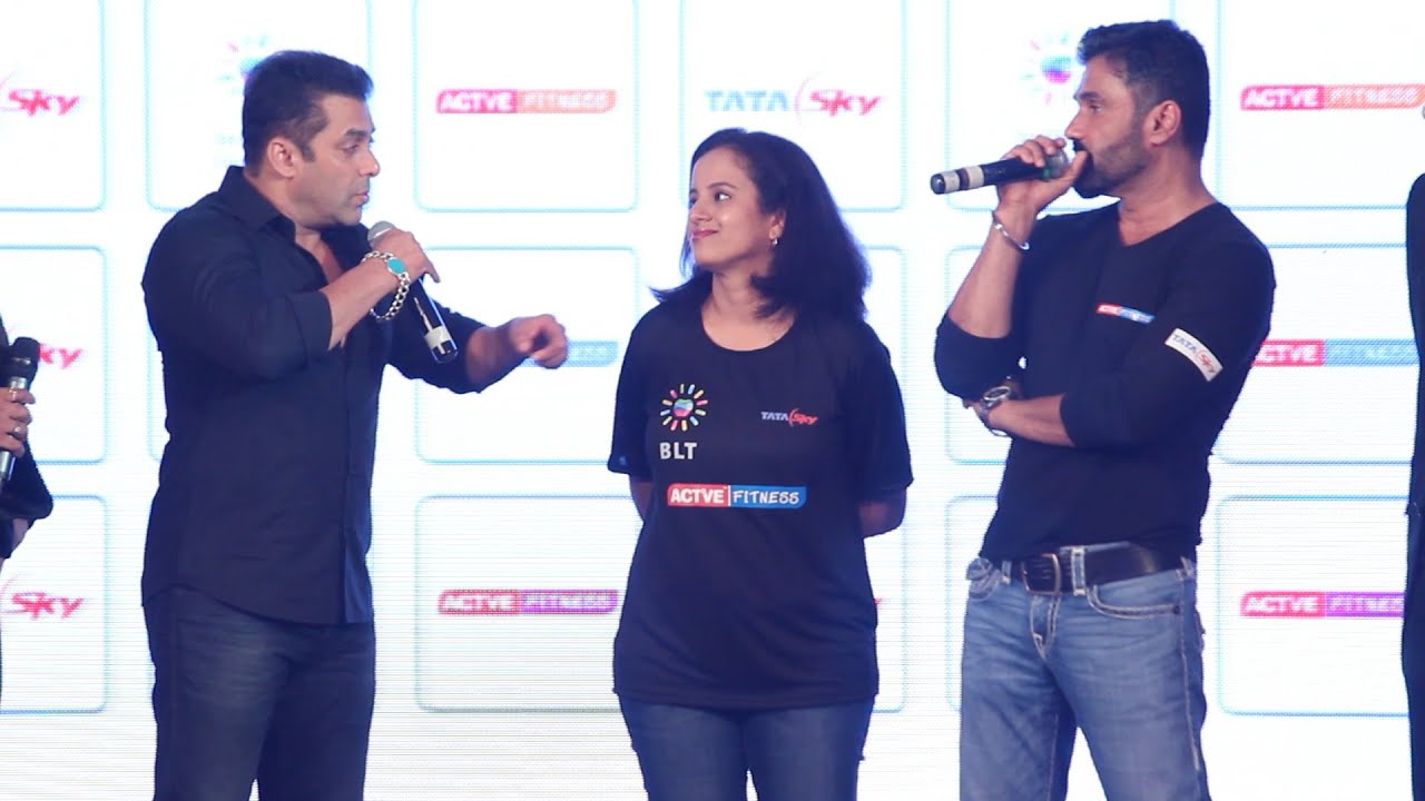 Question Answer Session | Salman Khan | Sunil Shetty | Active Fitness | Tata Sky