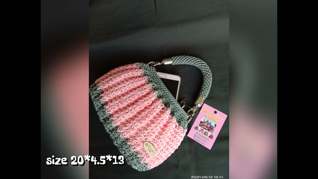 Review tas cantik gembuL / Zuniew rajut / original handmade