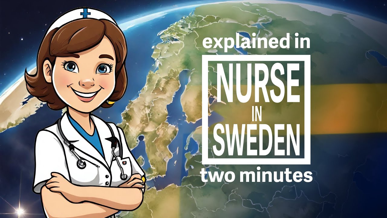 How to be a nurse in Sweden explained in two minutes