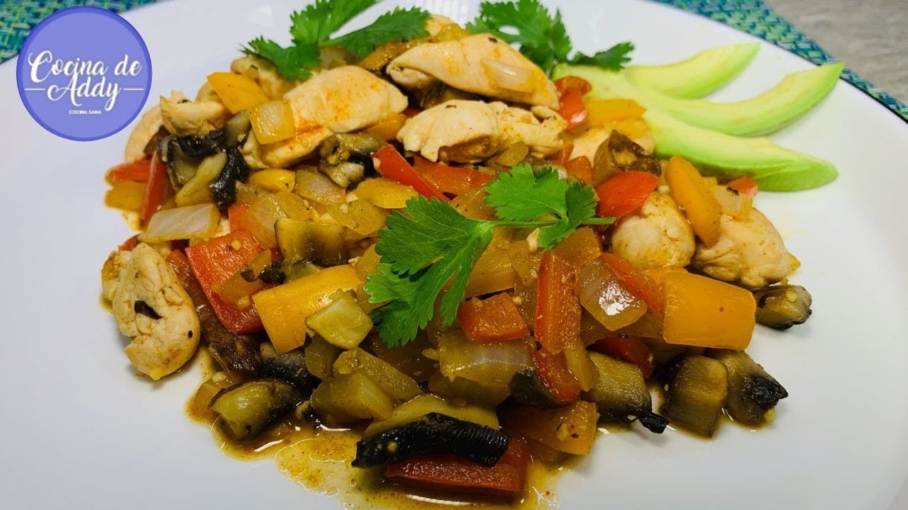Almuerzo/Cena en 20 minutos, Fácil y Saludable. ALAMBRE DE POLLO P/Dieta, Diabetes | Cocina de Addy