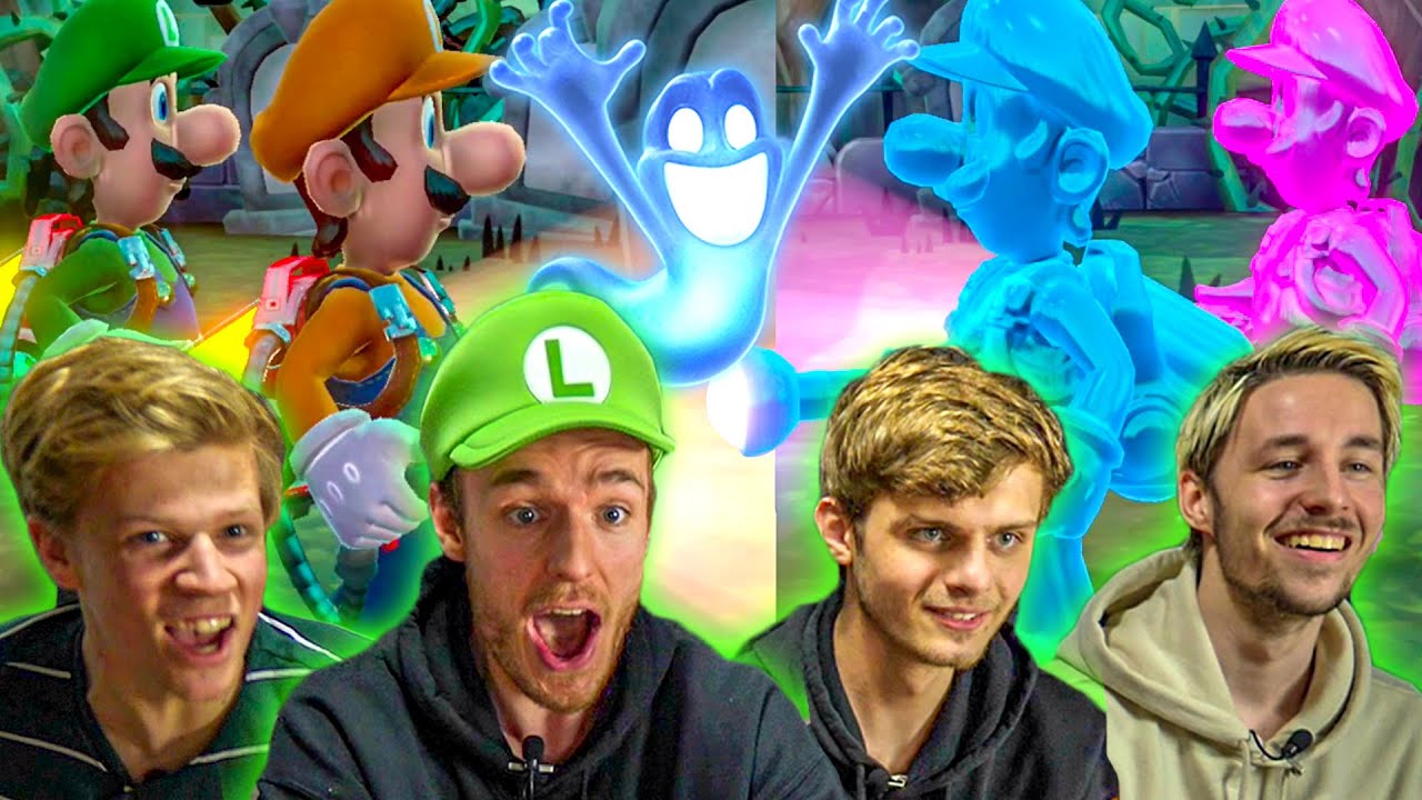 WIE ZUIGT DE MEESTE SPOKEN OP? | Luigi's Mansion 3 (met Link, Duncan en Harm)