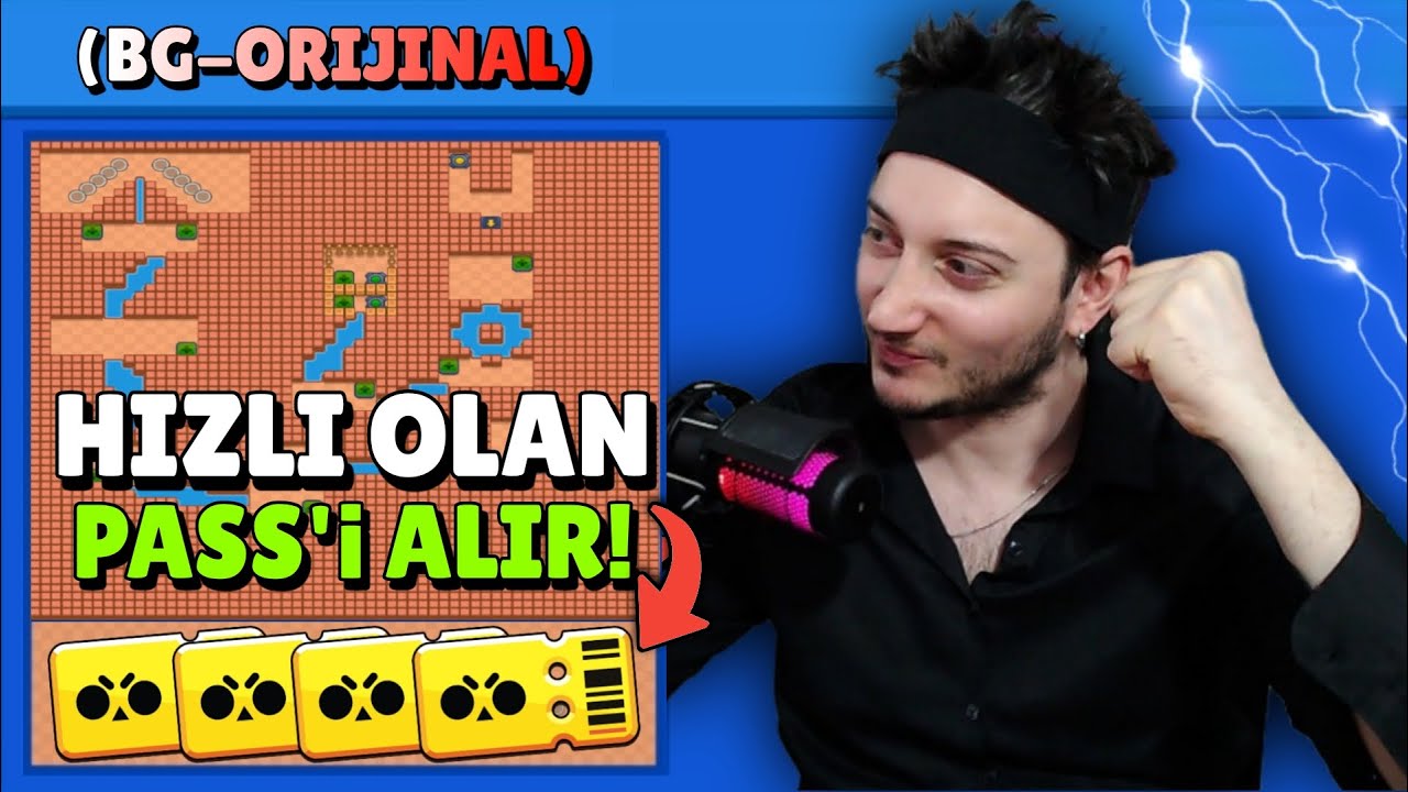 🔴HARİTAYI BUZZ İLE EN HIZLI BİTİRENE PASS VERİYORUM!⚡