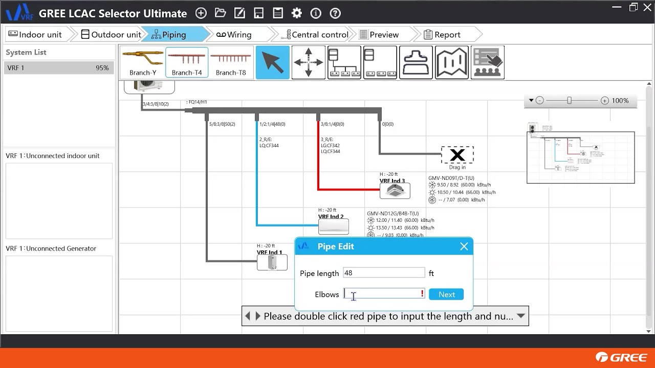 Effortless HVAC Configuration with MultiPRO Ultra Selection Software from GREE Comfort