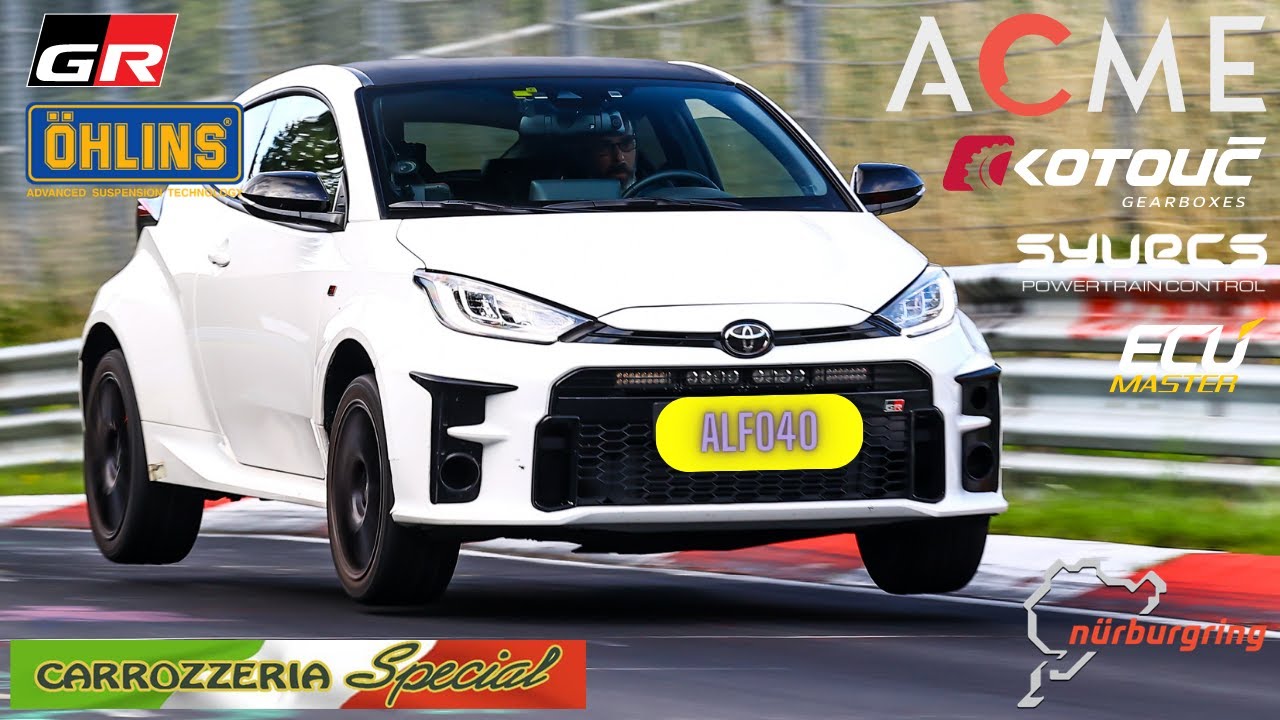 Nürburgring and Spa 2023 - GR Yaris Sequential