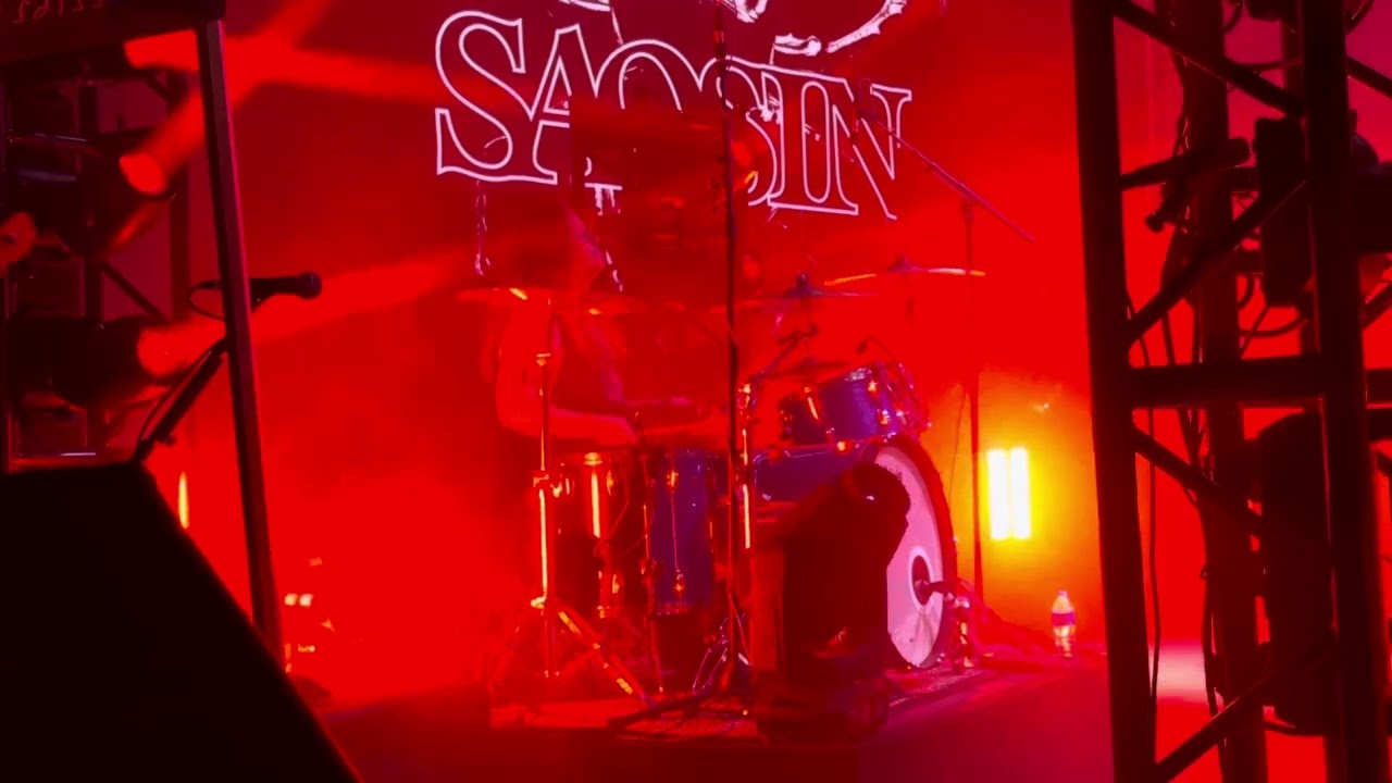 SAOSIN - “They Perched on Their Stilts” (featuring Pat Magrath drumming) Garden Amp [10/11/2024]