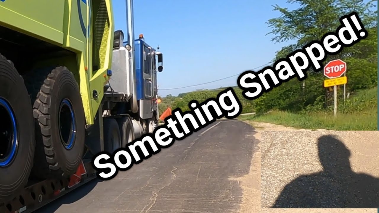 Trouble With My Trailer Hauling 90,000 Lbs