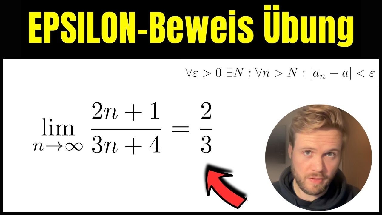EPSILON-Definition TRICK - ZWEI Varianten - Folge (2n+1)/(3n+4)