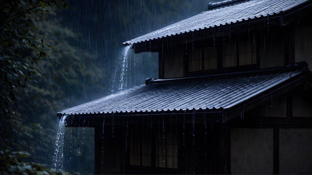 Stop Overthinking Tonight with a calming downpour for a good night's sleep